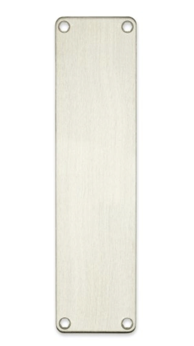 LANGES SCHILD 2834-105 212X54MM 316 