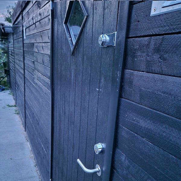 Angriff mit Codeschloss – vernickelt – 110 x 46 mm