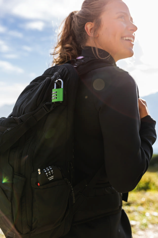 Abus Vorhängeschloss mit Code 145/20 Orange 