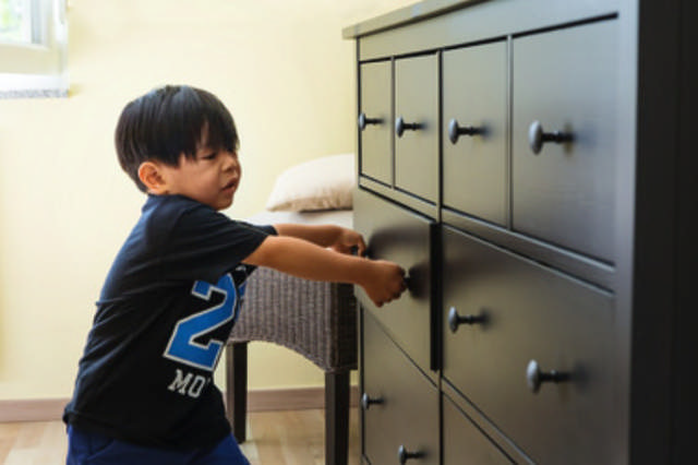 ABUS Magnetschloss, 3 Stück + 1 Schlüssel