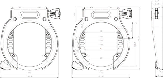 Ringschloss 4650SL (VF) 4650SL NR BK OEM