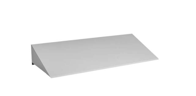 Schrägdach für SC135 Alu. Grau