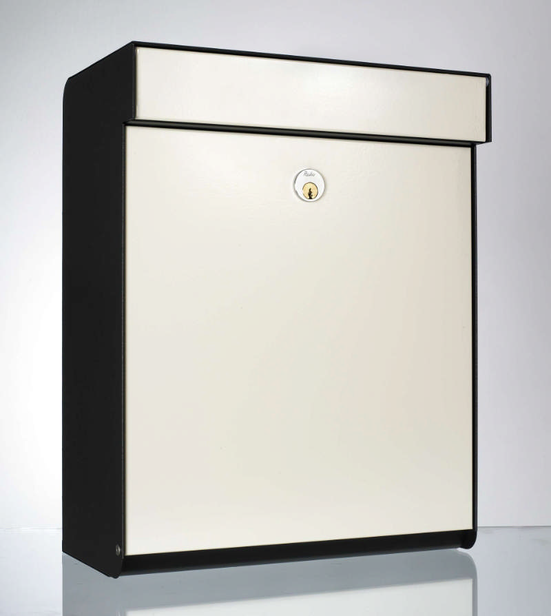 Allux Grundform Schwarz m. cremeweiße Vorderseite