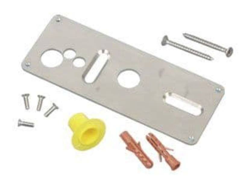 Conlan-Rückplatte für alle Tastaturen, Edelstahl