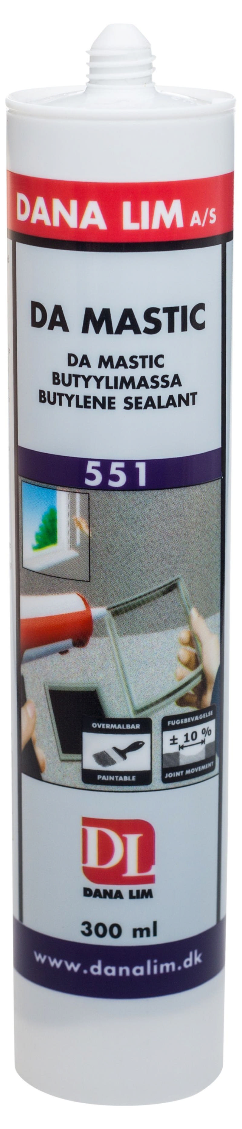 Dana Da Mastic 551 Grau 310 ml