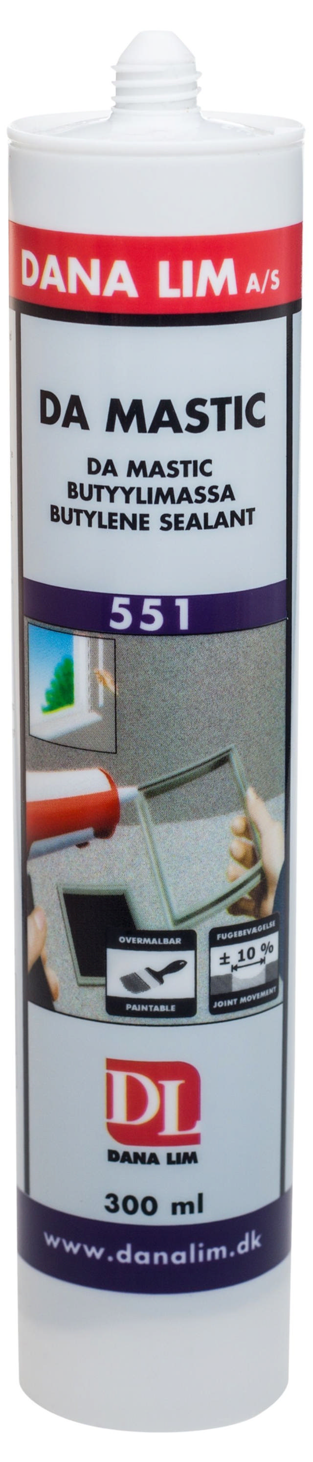 Dana Da Mastic 551 Grau 310 ml