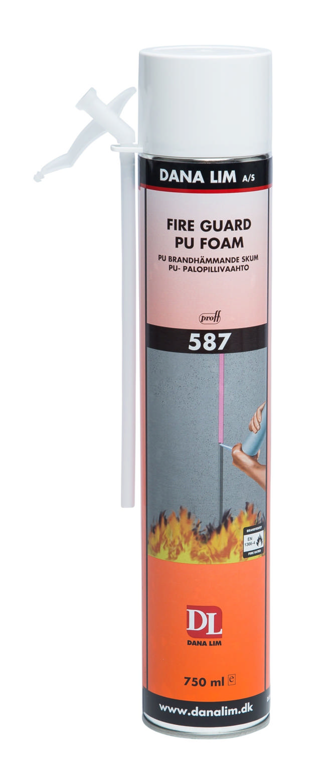 Dana Fire Schaum PU 587 Fire Guard, 750 ml.
