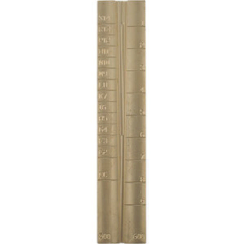 Lockit-Stiftlehre 1941 für 5-6 Stifte