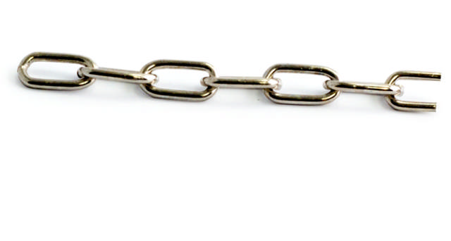 Kette aus Nickel, 2 Meter 