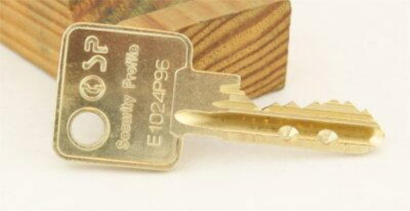 Cisa-Schlüssel für Containerschloss