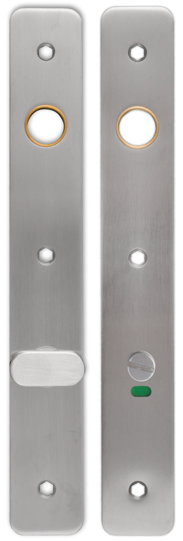 Lange Platte schmales Profil für WC-Armaturen Boda C/C75