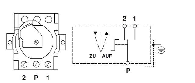 Geba-Kontakteinsatz federbelastet
