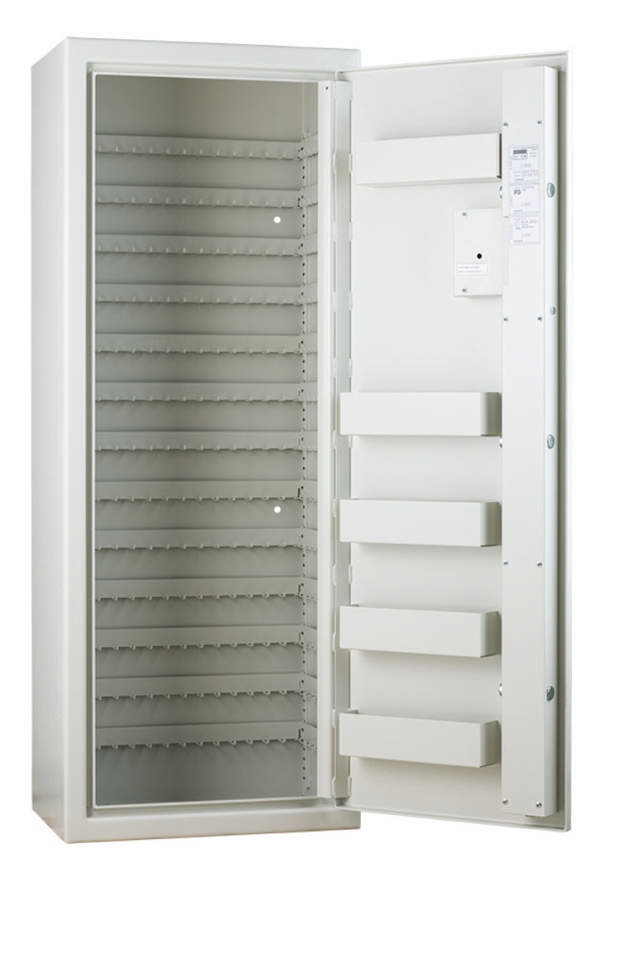 Profsafe Schlüsselschrank S1500, 364 Haken, geprüft