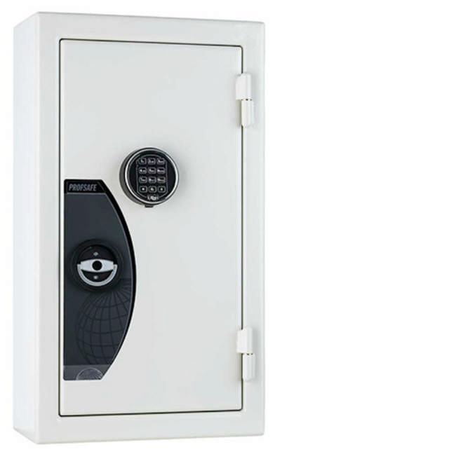 Profsafe Schlüsselschrank S750V, 114 Haken, zugelassen, mit elektrischem Codeschloss