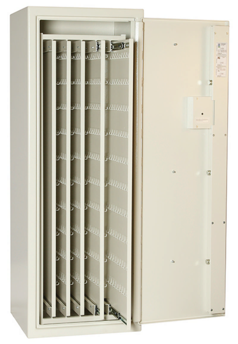 Profsafe Schlüsselschrank S1600, 880 Haken, geprüft, mit elektrischem Codeschloss