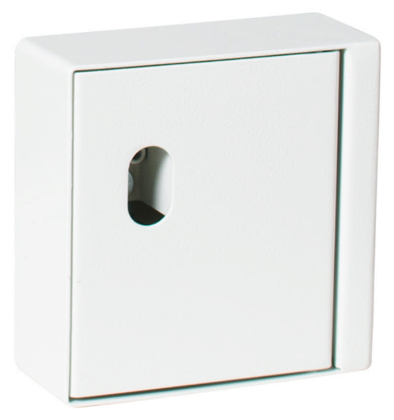 Profsafe Schlüsselschrank mit 8 Schlüsselhaken, oval, zyl.