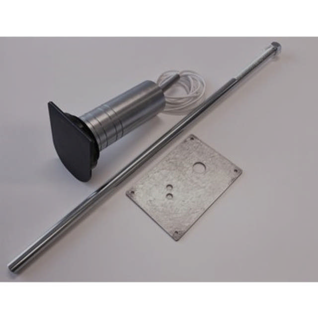 Schlüsselrohr MVR 8000 für ovalen Zylinder, mit Ankerplatte und Stößel