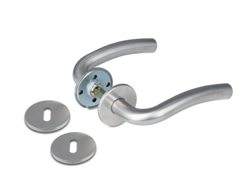 Dørgreb L-form 19mm med bue