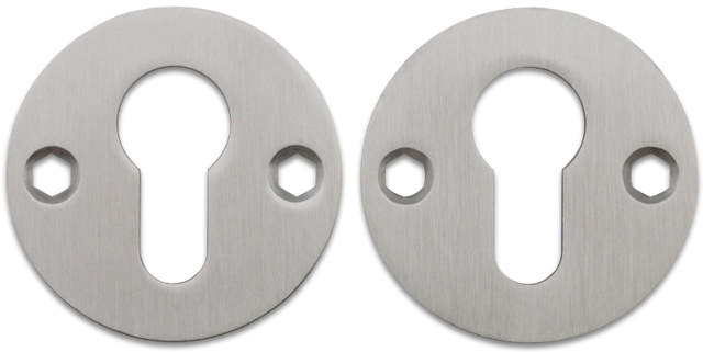 Lockit-Zylinderrosette 1145 massiv (Tropfen/Tropfen)cc-38