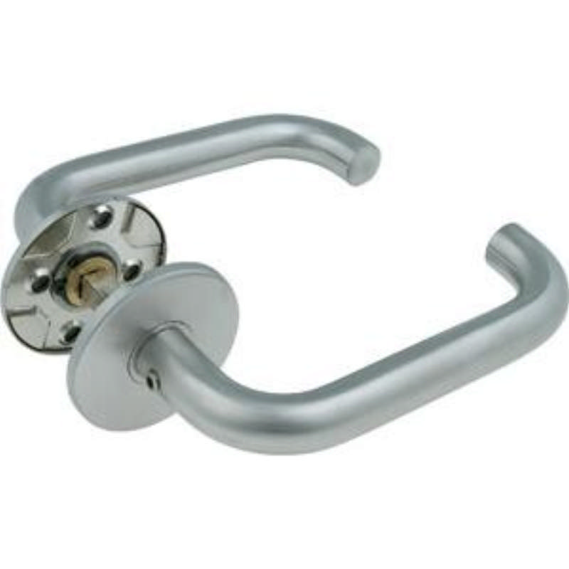 Lockit Türgriff 19 U m. Clip-Rosette
