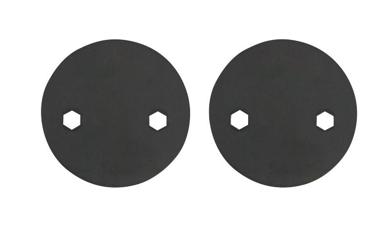 Blindskiltesæt 2mm massiv NOIR, SB