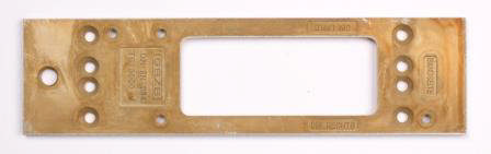 GEZE Montageplatte TS 3000 silber