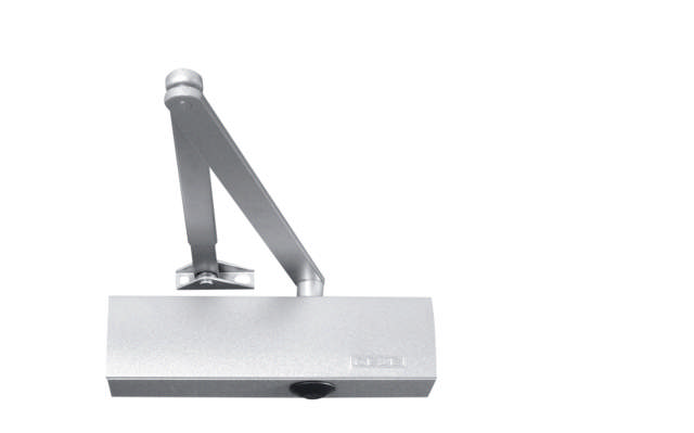 GEZE Türschließer TS 2000 V EN 2/4/5, komplett, silber