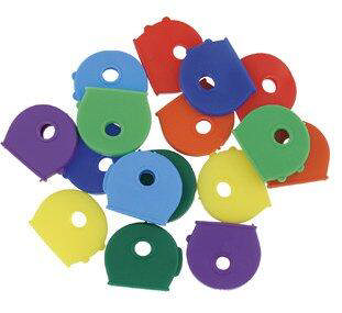 Schlüsselhüllen 8009/100er-Packung verschiedene Farben 5-polig