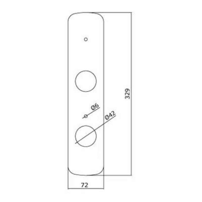Yale Doorman Innenabdeckplatte