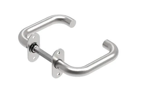 Randi Line 18 Türgriff 702007AB U massive ovale Rosette, Set