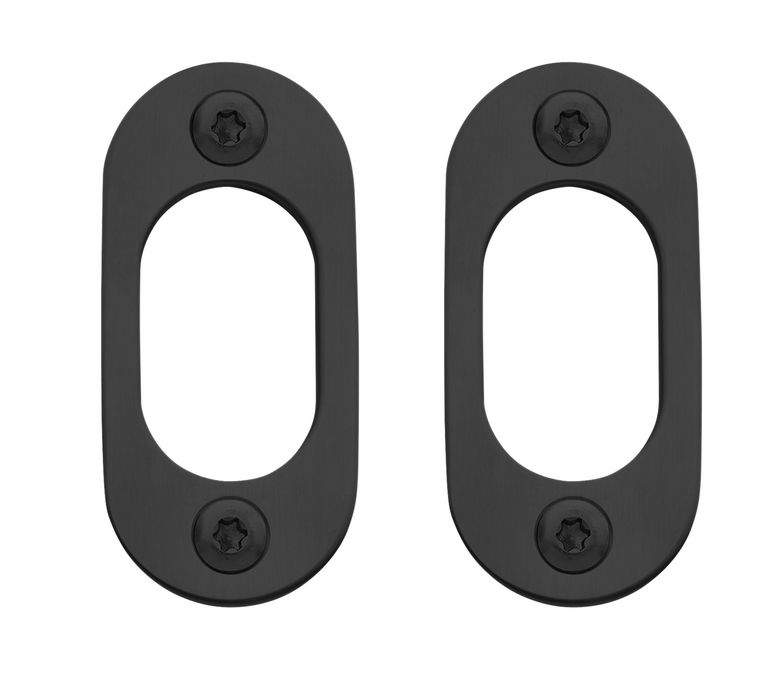 Randi Line 18 Zylinderplatte Vollzylinder/Zyl. SMP, schwarz PVD