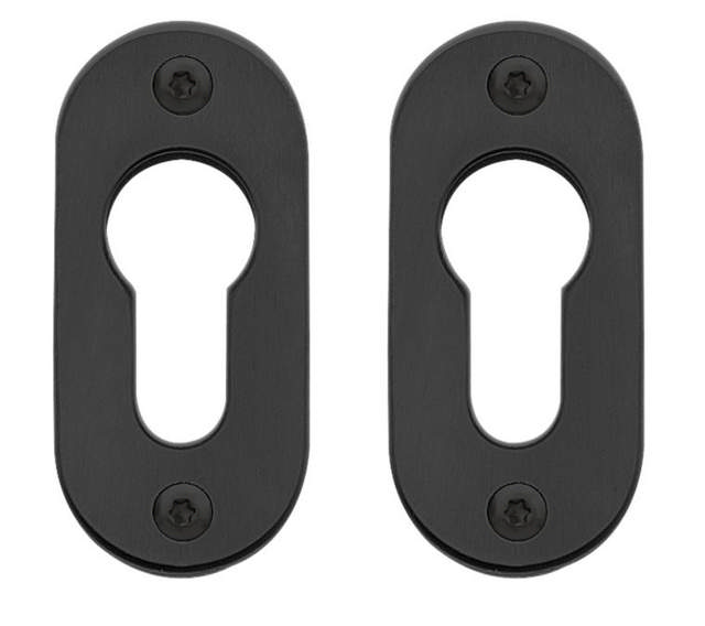 Randi Line 18 Zylinderschild massiv (funktioniert) SMP, schwarz PVD