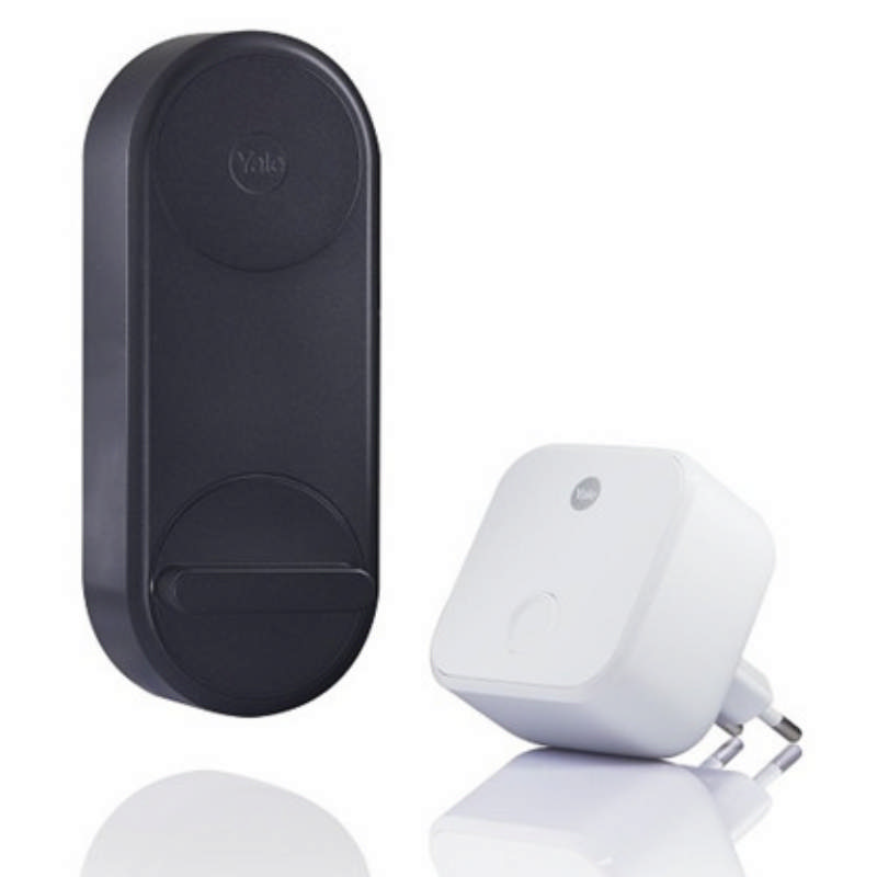 Yale Linus Smart Lock + Yale Connect, schwarz (924966)