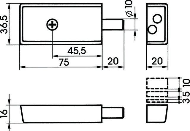 Zeiss Kofferschloss 143