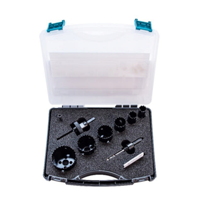 Heller Lochsägen-Set 12,25,38,48,68,83 mm