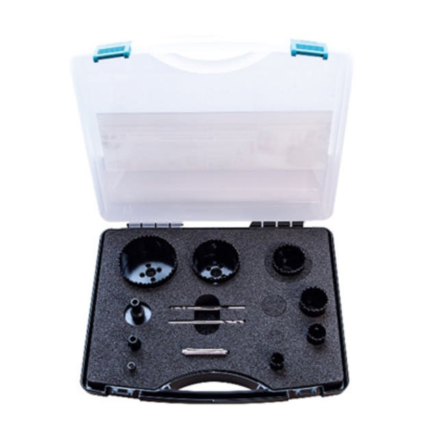 Heller Lochsägen-Set 19,22,29,38,44,57 mm