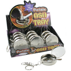 Aschenbecher mit Schlüsselring