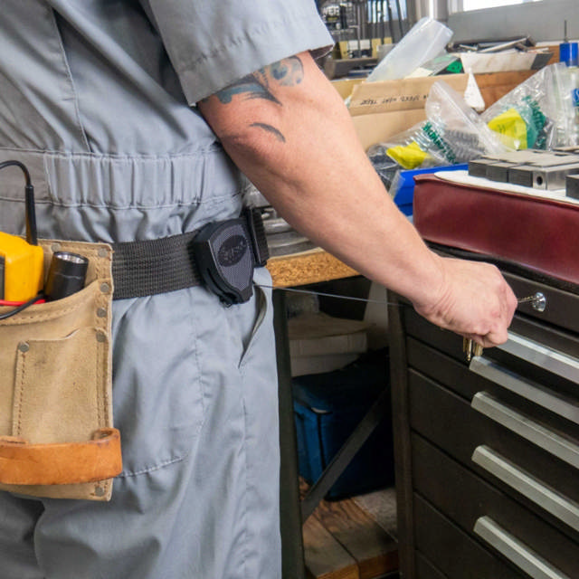 Keybak SUPER 48 plus, mit 1,2 m Kevlar-Kabel und Verriegelungsfunktion