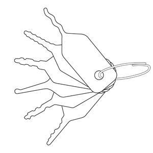 Souber Tools Schmutzset (Jiggler) MJ2 micro (6 Stk.)