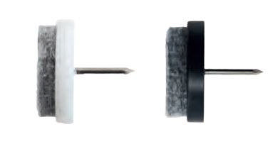 EXP Filzschuhe mit Nagel 20 mm, Packung. 20 Stk