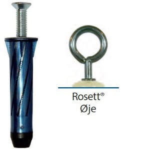 EXP Rosette blaues Auge 5 mm ma.skr PK 25