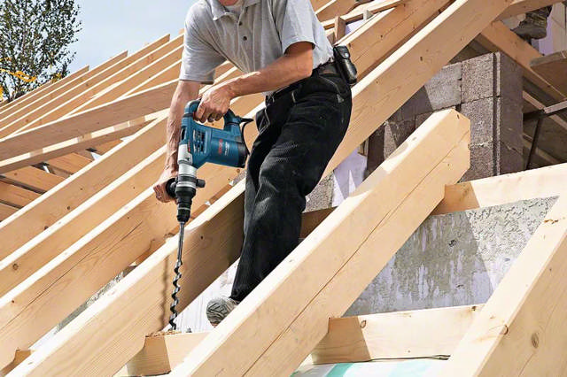 Bosch Bohrhammer-Set GBH 4-32 DFR m. Bohrfutter