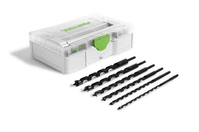 Festool Schlangenbohrer-Set SYS3 S 76-SB CE-BLACK/6