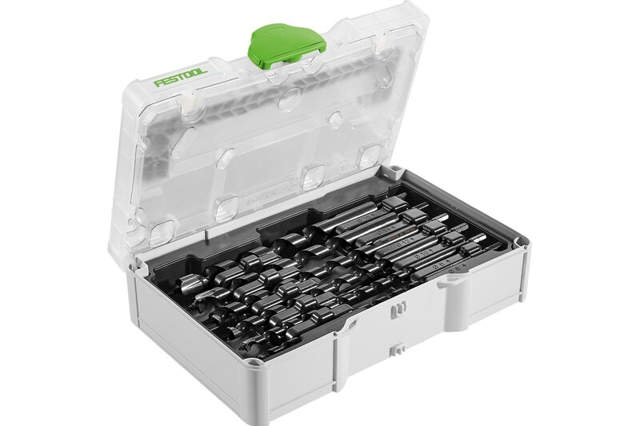 Festool Schlangenbohrer-Set SYS3 S 76-SB CE-BLACK/6
