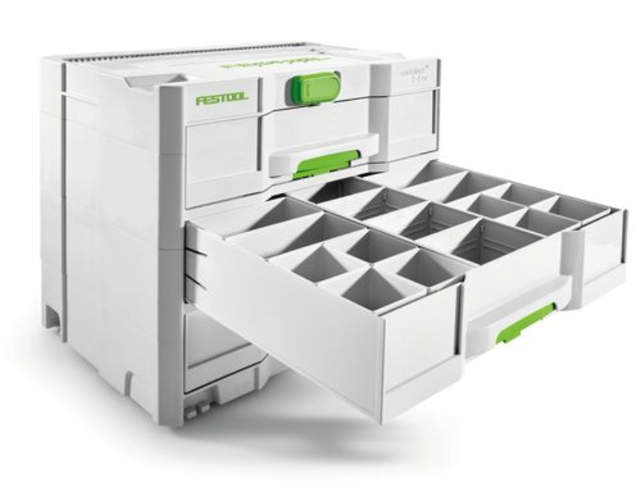 Festool Kunststoffbehälter-Set 60x60/120x71 3xFT