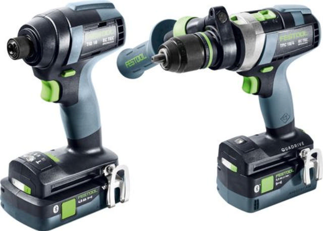 Festool Schrauben- und Bohrerset TID 18 5.0/4.0-Set TPC 18/4