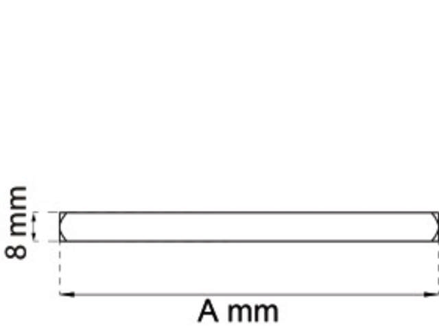 Türgriffstift 8 x 120 mm 