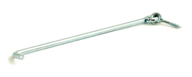 Sturmhaken 300 mm verzinkt, 2 Stück 