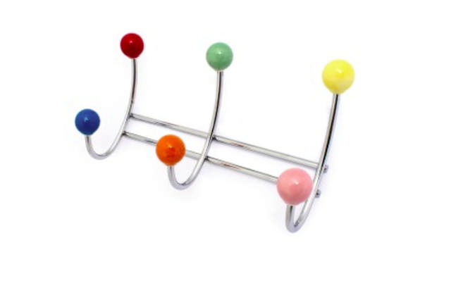 Garderobenständer Beere, 3 Haken, verschiedene Farben