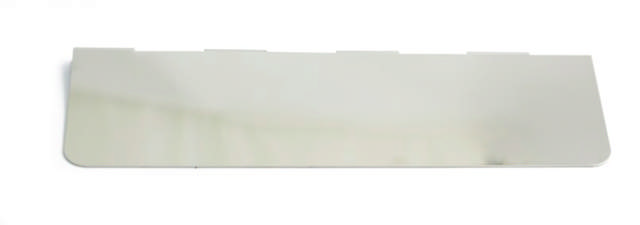 Heckklappe 280 x 87 mm vernickelt 